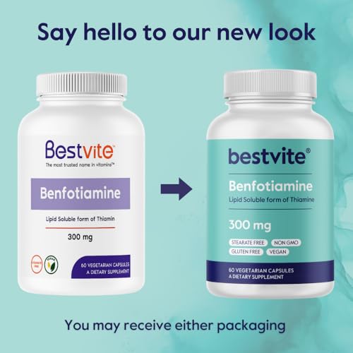 Benfotiamine 300mg 180 Vegetarian Capsules R6170