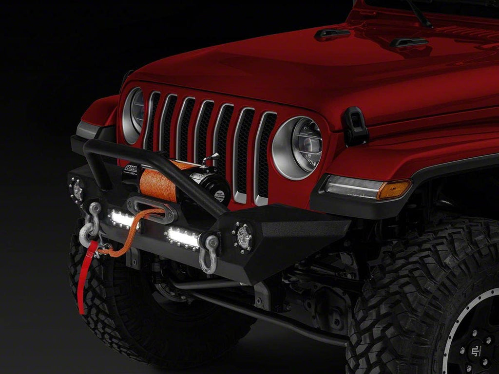 Front Bumper with LED Lights H727