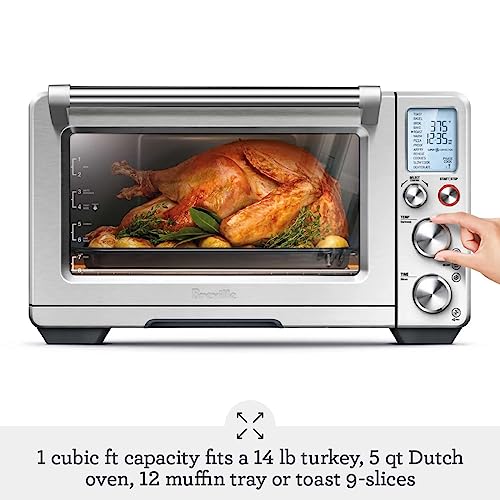 Brushed Stainless Steel Convection Oven Air Fryer H4362