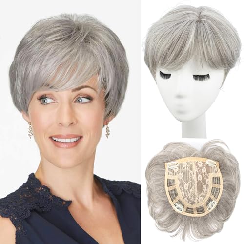 Blonde Synthetic Hair Topper for Women H1111