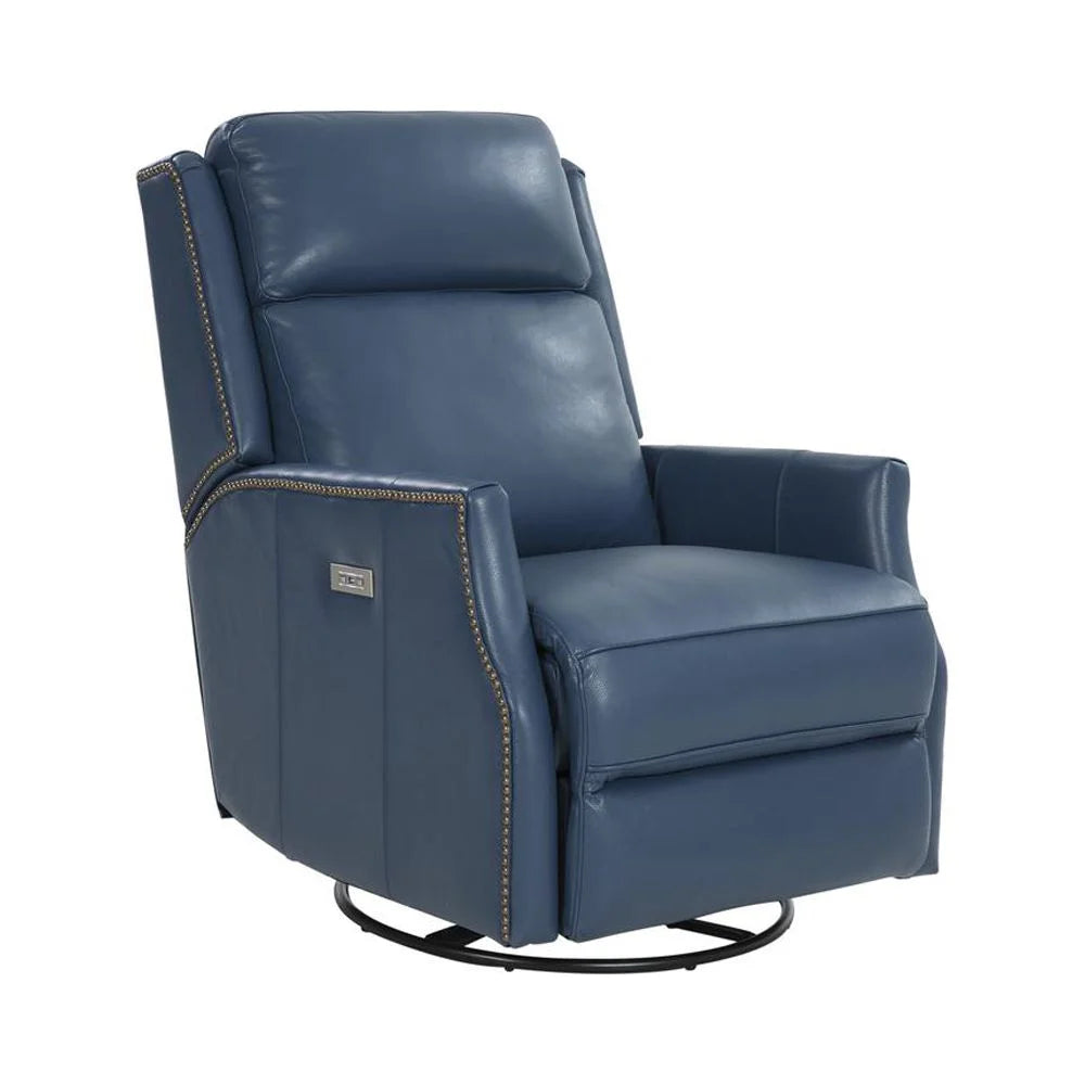 Swivel Glider Recliner with Power Recline and Power Head Rest T34581