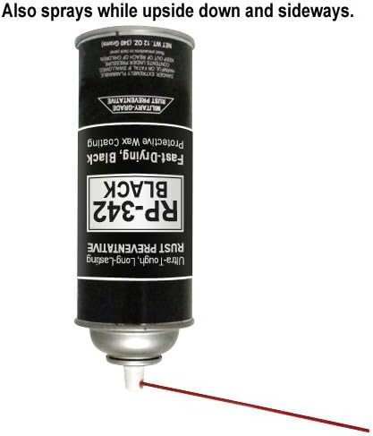 Black Rust Preventive Spray Pack of 2 W665