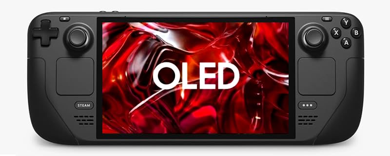 2TB Steam Deck OLED Handheld Gaming Console with Carrying Case I7450
