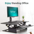 31.5 inch Electric Standing Desk Converter C572