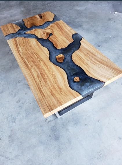 Grey Epoxy Dining Table S254