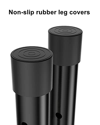 4 Pack Adjustable Metal Table Leg Extenders for Folding Tables, 3.6"/5.23"(7.8in) C71298