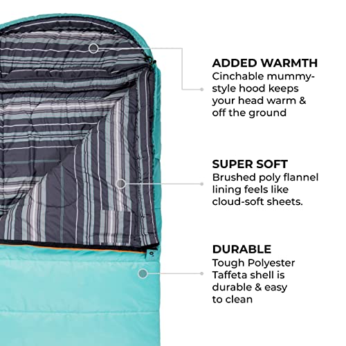 0 Degree Sleeping Bag with Compression Sack J595