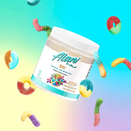 SOUR PEACH RING BCAA Supplement Powder 30 Servings K811816