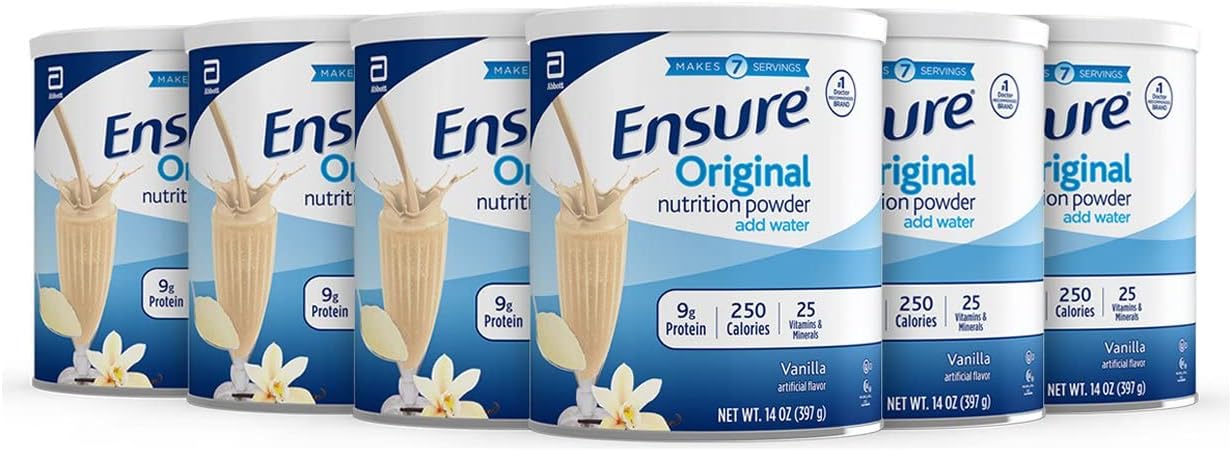 Vanilla Balanced Nutrition Powder 14 Ounces Value Pack of 6 O402127
