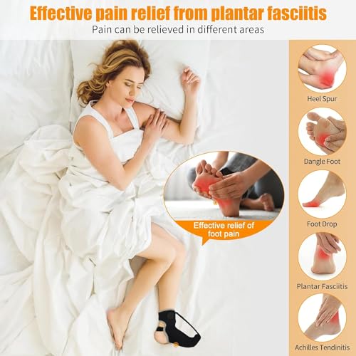 Plantar Fasciitis Night Splint Sock Black (Small) G423477