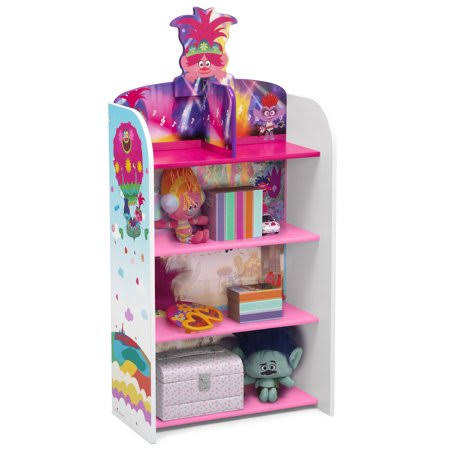 4-Shelf Wooden Bookcase Y216