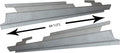 Outer Rocker Panels (Pair) for Jeep Grand Cherokee 4dr I544