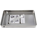Stainless Steel Reusable Litter Tray W827643