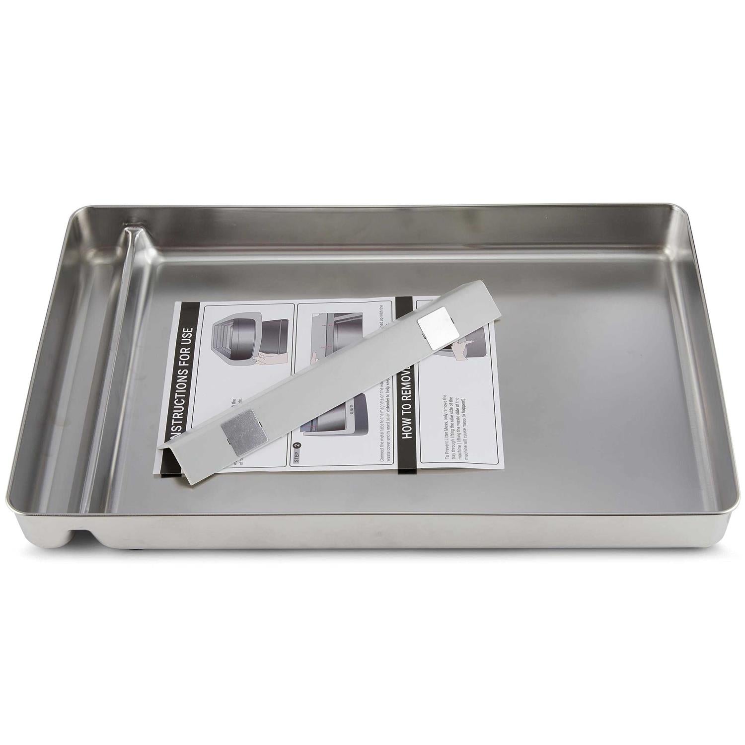 Stainless Steel Reusable Litter Tray W827643