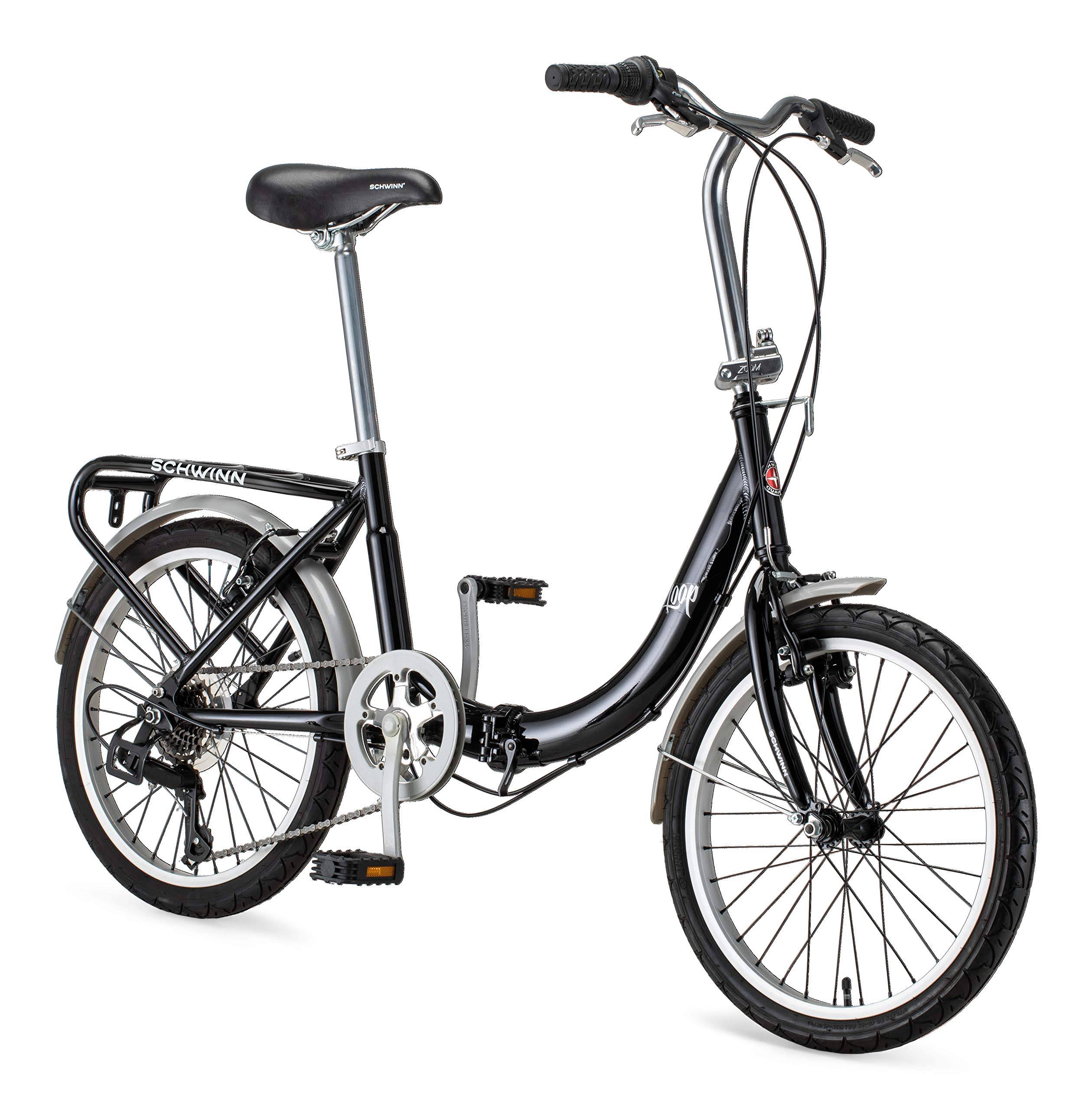 Black 20" Folding Bike N194