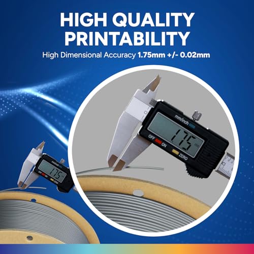 Black PLA Plus Filament 1.75mm 1kg V253841