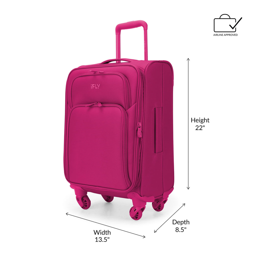 Fuchsia 20" Carry-on Luggage F72890