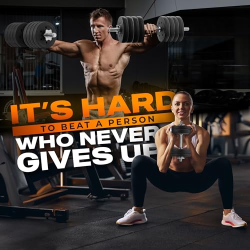 Pair of Threaded Dumbbell Handles J689