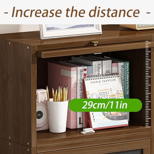 Rustic Mini Countertop Cabinet with Door and Drawer F94700