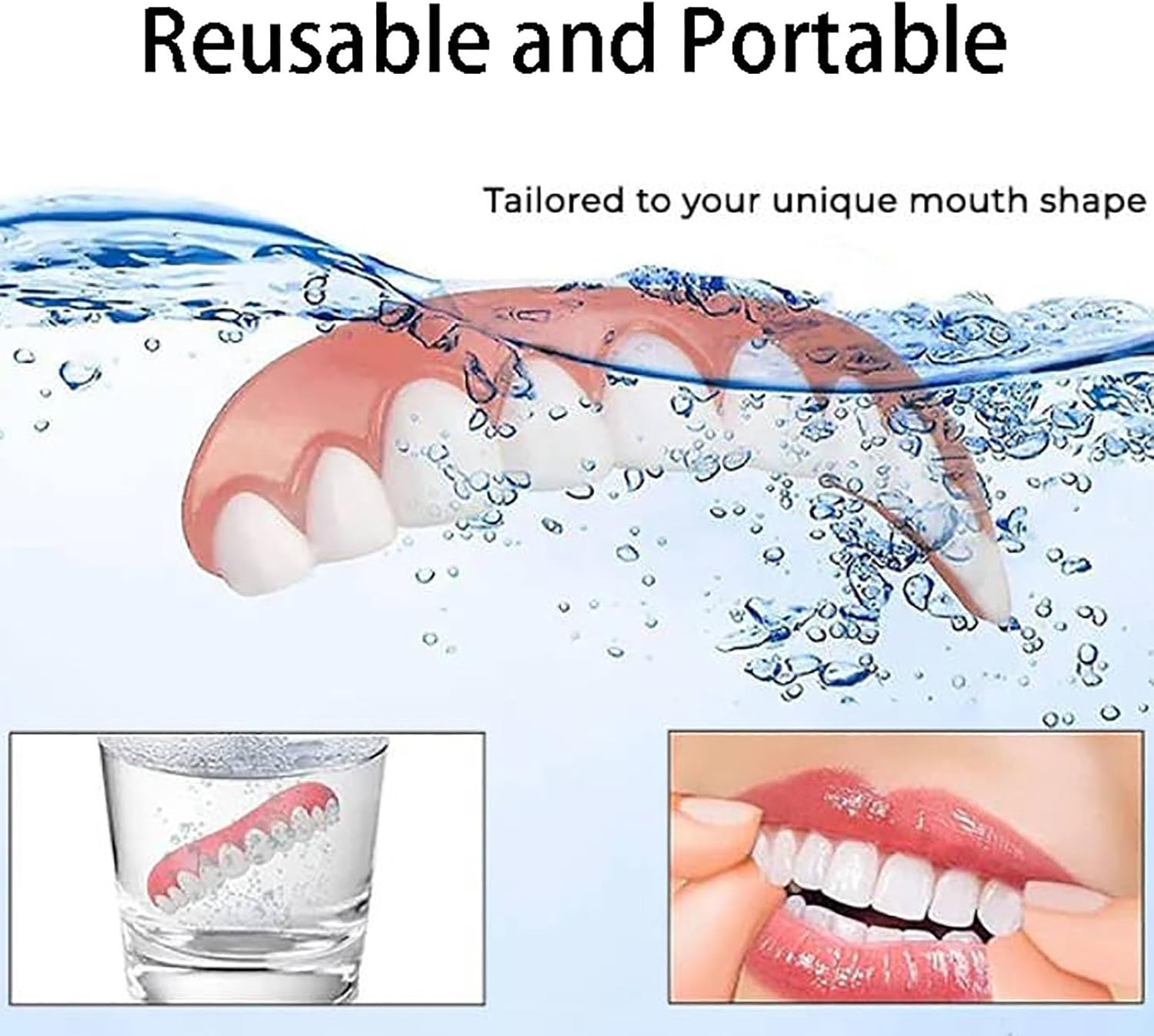 Denture Silicone Reline Kit Upper and Lower Set C610282
