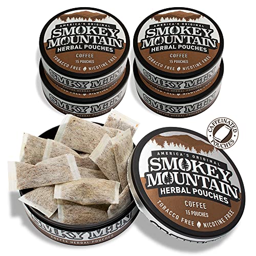 Nicotine-Free Tobacco-Free 5 Cans 15 Energy Pouches Per Can W412062
