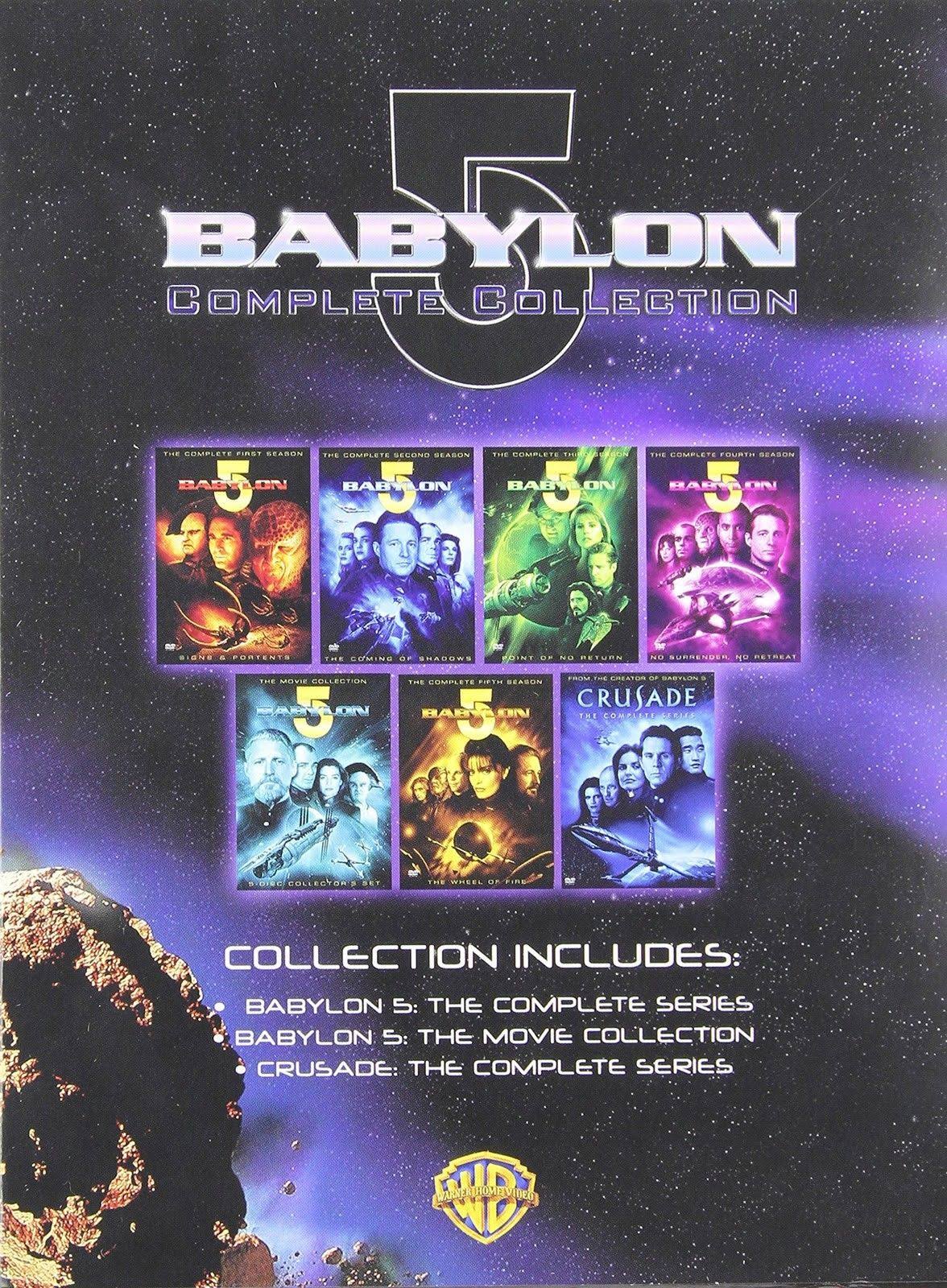 Babylon 5: The Complete Collection Series - Includes 5 Movie Set and Crusade Collection X7568
