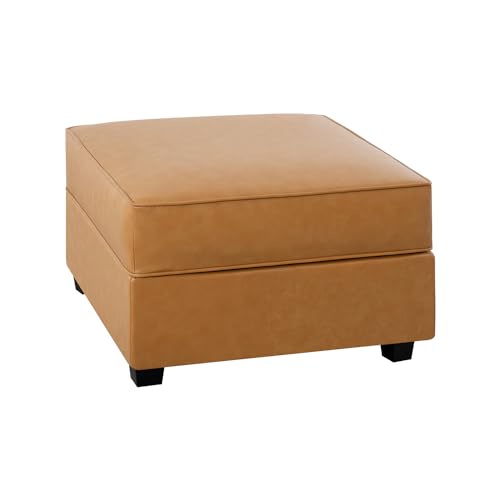 Caramel Square Ottoman Storage Footrest K297