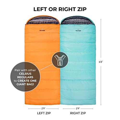0 Degree Sleeping Bag with Compression Sack J595
