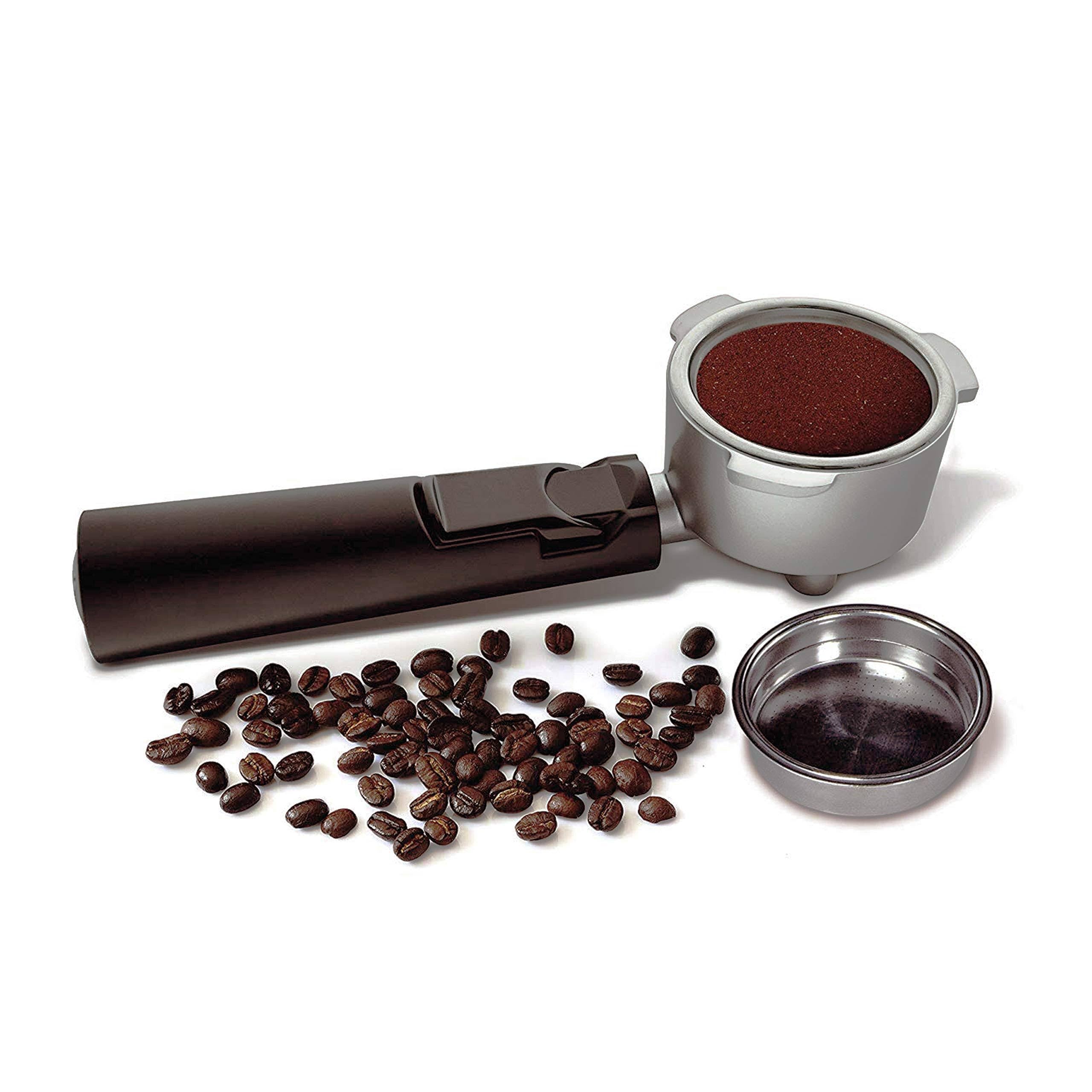 Silver Espresso and Cappuccino Maker M1428