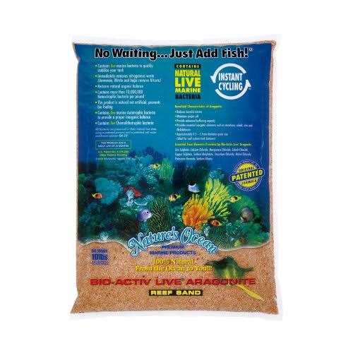 Bio-Activ Live Aragonite Saltwater Aquarium Sand W831