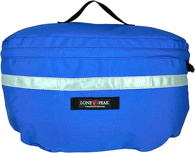 Blue 1000D Nylon Recumbent Bicycle Seat Bag C37457