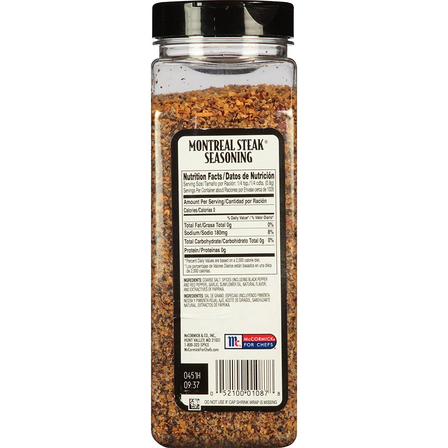 Montreal Steak Seasoning, 29 Ounce Z616354