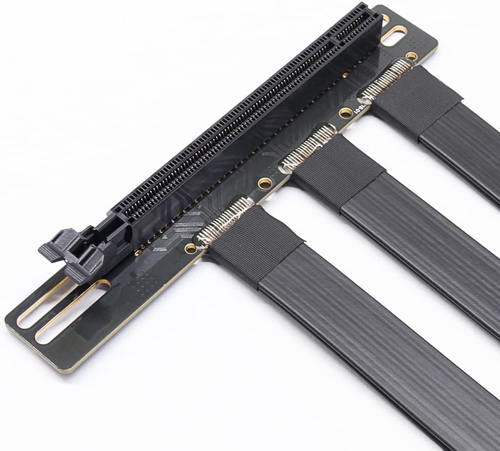 PCI-E 4.0 x 16 Vertical GPU Mount Cable 25CM O7636