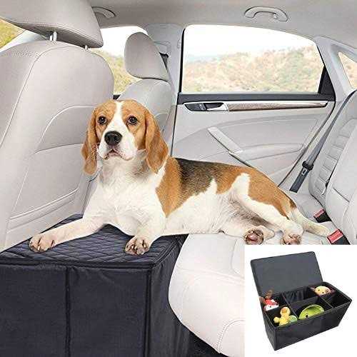 Car Seat Extender with Storage Compartment H423