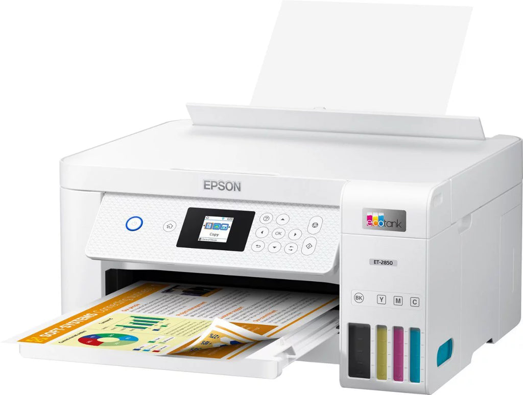 White All-in-One Supertank Inkjet Printer V9705
