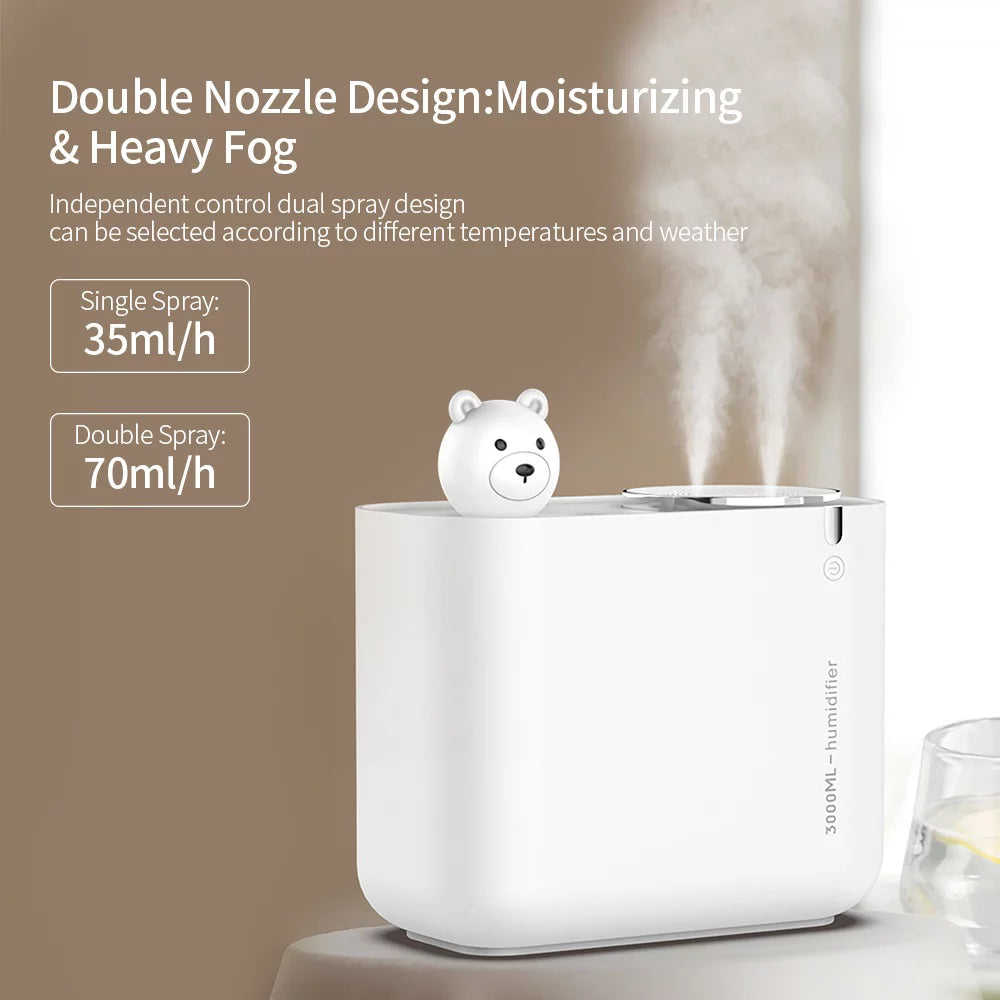 3L Ultrasonic Cool Mist Humidifier L1888