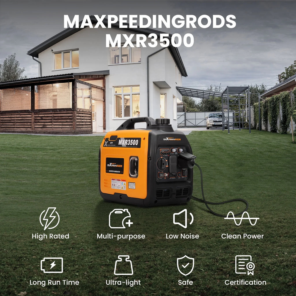 3500W Ultralight Electric Start Portable Inverter Generator M307645