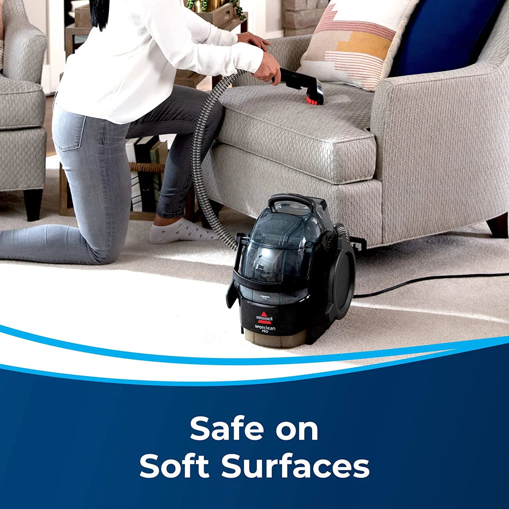 Black Portable Carpet Cleaner I2052