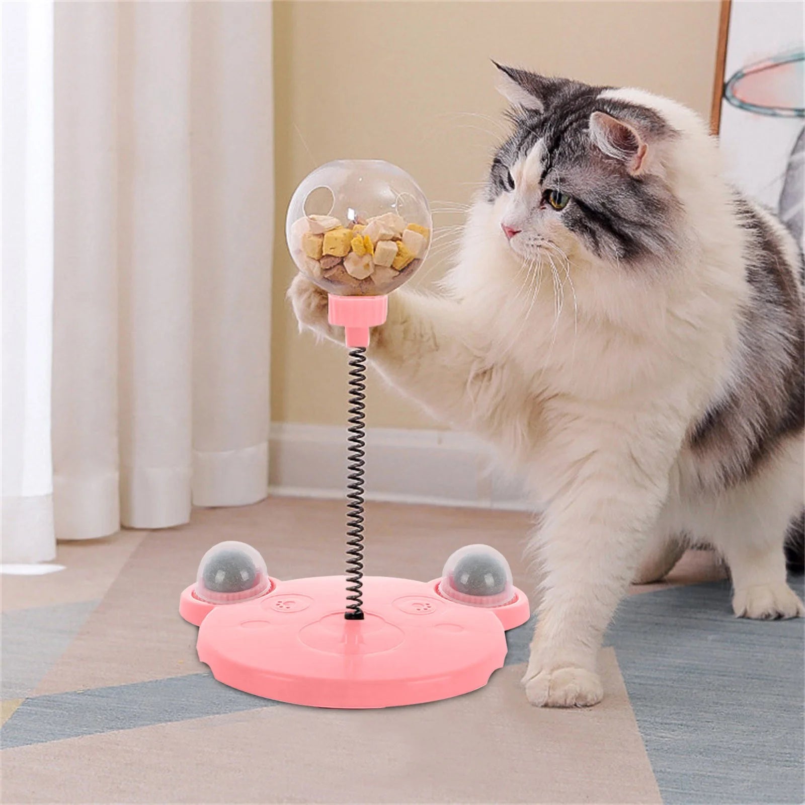 Treat Dispenser Dog Toy with Peppermint Balls J72666