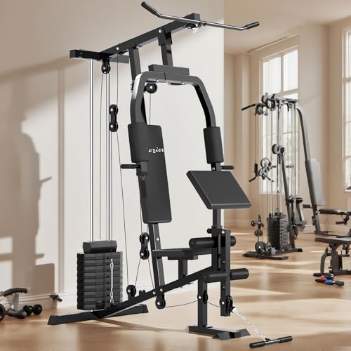 99Lbs Weight Stack Home Gym System Z67161