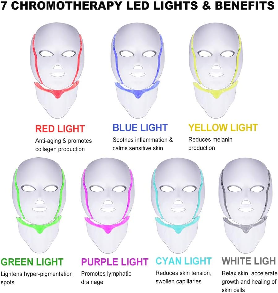 7 Colors Face and Neck with Micro-Current Function K337948