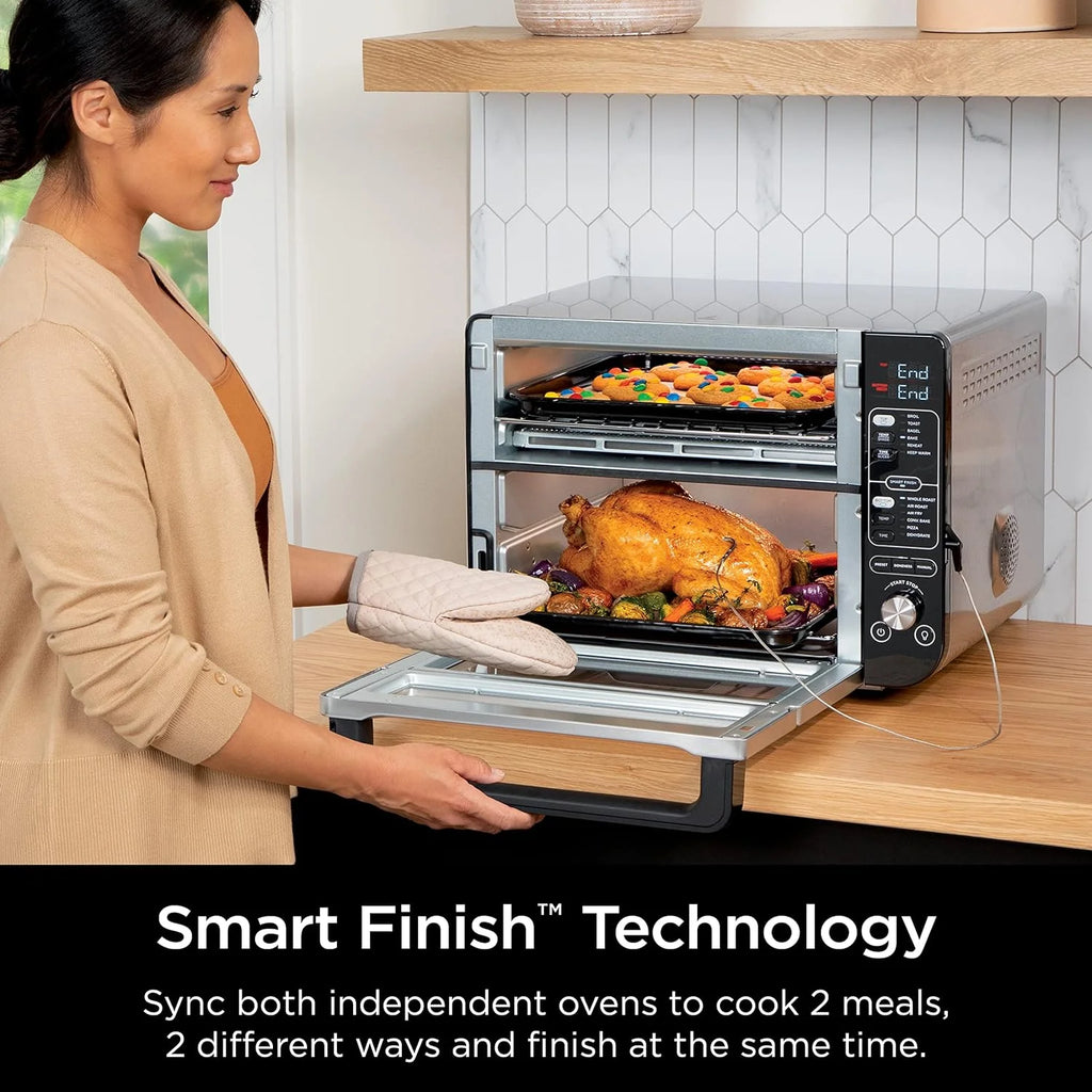 Stainless Steel Double Oven with Air Fry Y742