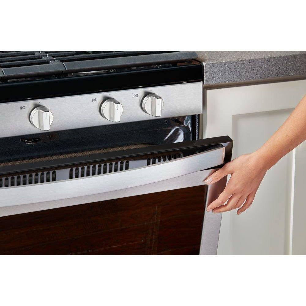 Stainless Steel Freestanding Gas Range 5 cu ft I599575