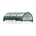 Green Powder Coated Corral Shelter L6784