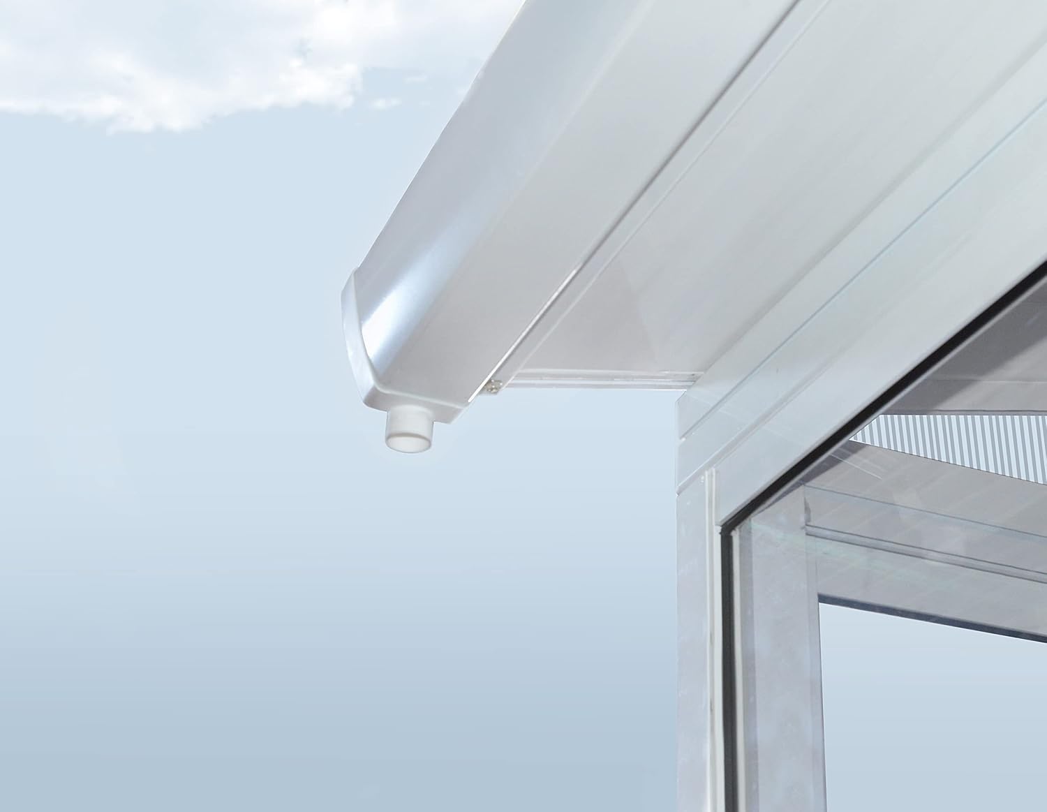 White 10x14 Enclosed Patio Cover Polycarbonate Shelter M109