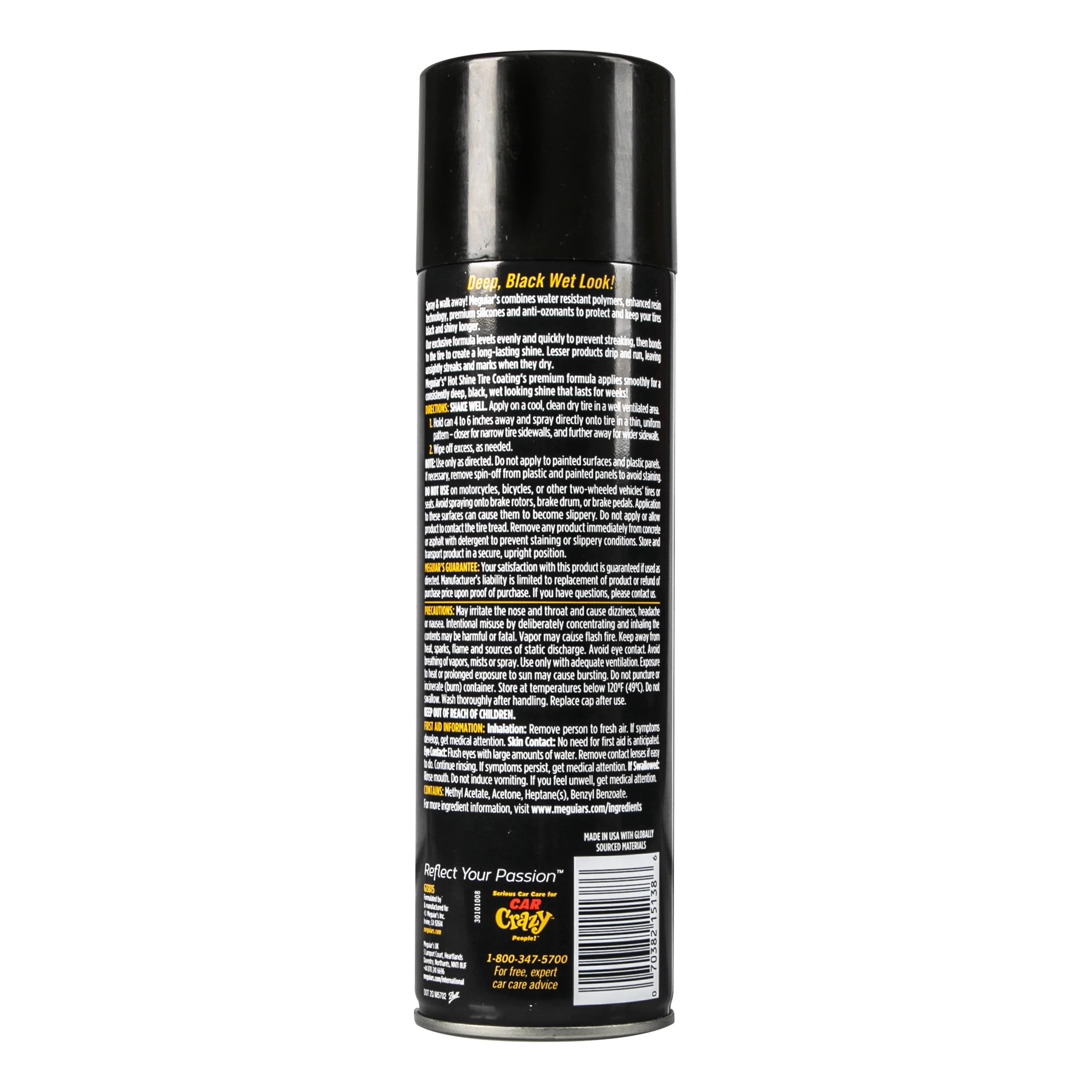 15 oz High Gloss Tire Coating Aerosol H266898