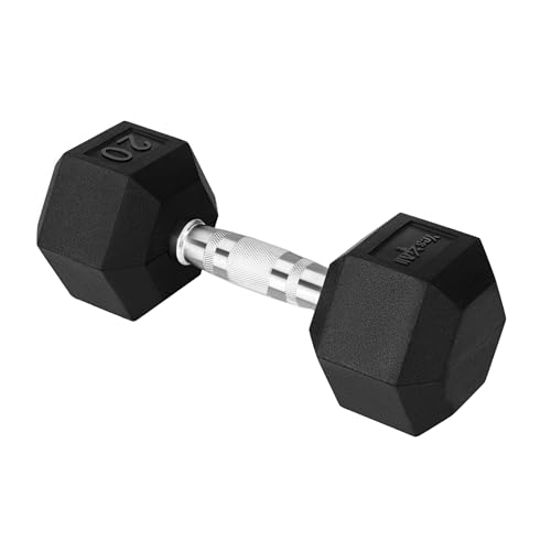 Chrome Hex Dumbbells 5-50 LBS Single V106188