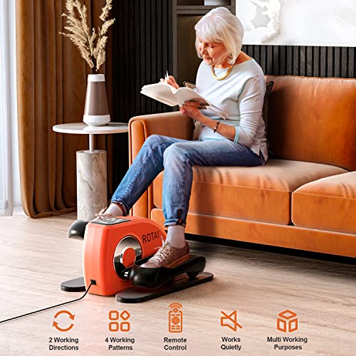 Electric Seated Leg Foot Pedal Exerciser with Remote and LCD Monitor B846