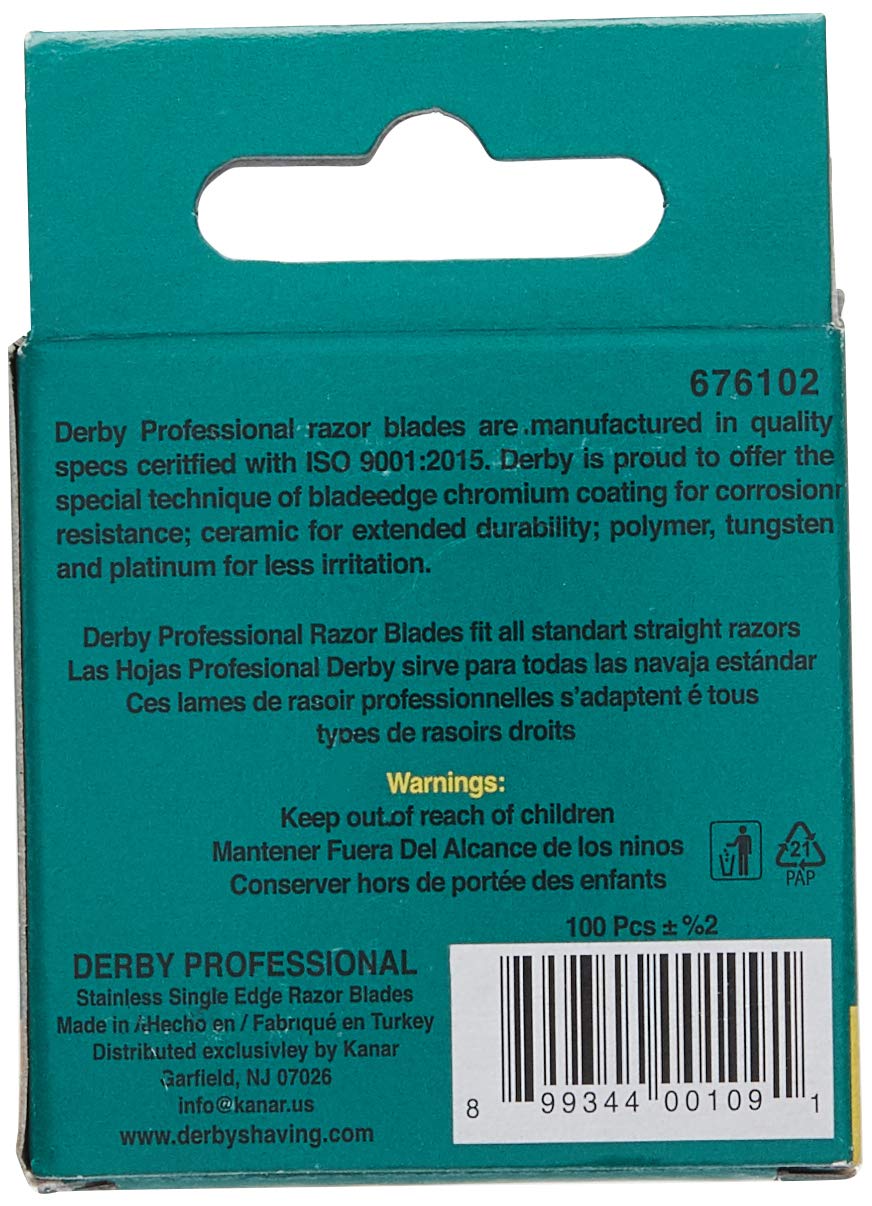 100 Single Edge Razor Blades M265