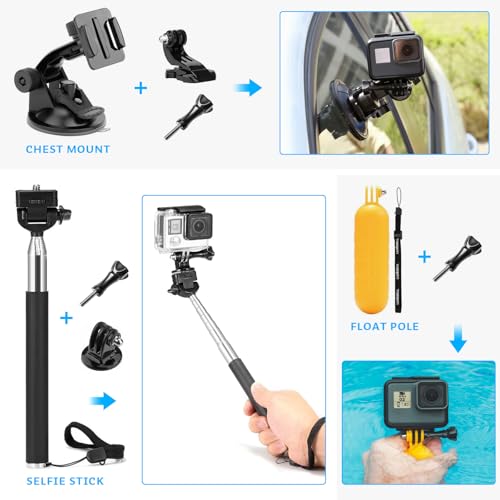 14-in-1 Accessories Kit for Action Camera N3399